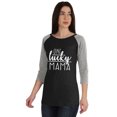 thumbnail image 4 of Inkmeso One lucky Mama Top For Mom Shirt Casual Summer Cotton Jersey Tee Tshirt, 4 of 8