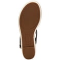 thumbnail image 4 of STYLE & COMPANY Womens Black Espadrille 1" Platform Adjustable Strap Ankle Strap Balii Round Toe Wedge Buckle Slingback Sandal 7.5 M, 4 of 4