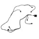 thumbnail image 2 of 1 Pc Front Bumper Parking Sensor Wiring Harness for, 2 of 5