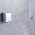thumbnail image 3 of GUOOL Corde à Linge Rétractable en Acier Inoxydable 4,2 m pour Balcon Intérieur Extérieur Gris, 3 of 9