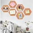 thumbnail image 3 of 1 unids hojas de corcho hexagonal Sunnimix Láminas hexagonales de corcho, 3 of 8