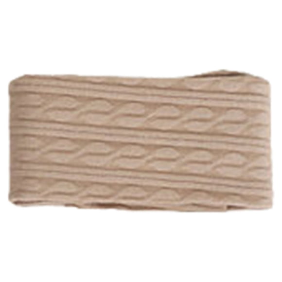 Sonducket 1 par de medias altas hasta el muslo flor de cáñamo antideslizante diseño único blanco Medias Caqui