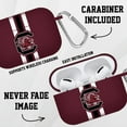 thumbnail image 3 of South Carolina Gamecocks HD Case Cover Compatible with Apple AirPods Pro 1 & 2 - Stripes by Affinity Bands, 3 of 7