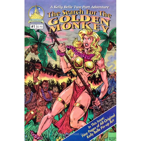 Adventures of Kelly Belle, The: Search for the Golden Monkey #1 VF ; Atlantis Comic Book