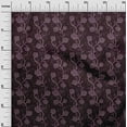 thumbnail image 3 of oneOone Viscose Chiffon Purple Fabric Floral Diy Clothing Quilting Fabric Print Fabric By Yard 42 Inch Wide, 3 of 5
