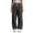 Black, variant on Ghalytn Sweatpants Women's Elastic Drawstring Waist, Seam-Decor Wide Leg Soft Fleece Loose Pants with Pockets