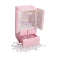 thumbnail image 3 of 1:12 Miniatura Refrigerador Modelo Casa de Muñecas Muebles Realista Foto Prop Mini Rosa, 3 of 7