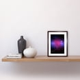 thumbnail image 2 of Hubble Space Telescope Image Chandra Collaboration Composite Galaxy Cluster MACS J0025.4-1222 Pink Blue Dark Ordinary Matter Observations Artwork Framed Wall Art Print 9X7 Inch, 2 of 5