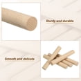 thumbnail image 4 of Unique Bargains 3/4 x 6 Inch Dowel Rods Wood Sticks Unfinished Wooden Dowel Rods Round Dowels Sticks 25 Pcs, 4 of 6