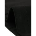 thumbnail image 5 of DARING DIVA Women's Faux Suede Lapel Collar Button Down Blazer S Black, 5 of 6