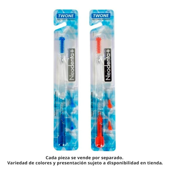 Cepillo dental Twone Neodental+ ortodóntico varios colores 1 pza