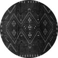 thumbnail image 1 of Ahgly Company Indoor Round Persian Gray Traditional Area Rugs, 8' Round, 1 of 1