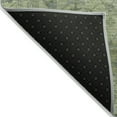 thumbnail image 3 of HomeRoots 603827 3 x 5 ft. Artichoke Green & Gray Damask Washable Indoor & Outdoor Traditional Rectangle Area Rug, 3 of 5