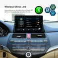 thumbnail image 3 of 10.1 Inch For 2008-2013 Honda Accord 8 Car Radio Stereo Android 12.0 Touch Screen Car Stereo with Apple Carplay Android Auto, Bluetooth Navigation Media Player GPS WiFi FM camera 2+32GB, 3 of 10