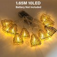 thumbnail image 1 of Guirnalda de luces Led Moon Star, decoración Eid Mubarak para el hogar, Ramada Kareem, Islam musulmán, suministros de fiesta Al Adha, 1 of 4