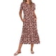 thumbnail image 1 of Vestido floral casual Zeagoo de manga corta de verano para mujer, 1 of 6