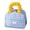 Blue#008, variant on Student Insulated Lunch Bag, Portable Bento Box Tote with Novelty Lock‑Shape Handle, Reusable Food Storage Bag for Kids School Picnic Travel