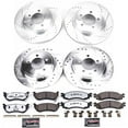thumbnail image 3 of PowerStop Front and Rear Z36 Truck & Tow Carbon-Fiber Ceramic Brake Pad and Drilled and Slotted Rotor Kit Fits: FORD MERCURY Select Models K1443-36, 3 of 9