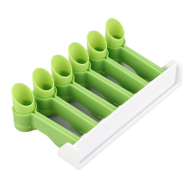 Estante de almacenamiento con clip para bolsas de condimentos, estante con clip para bolsas de condimentos, soporte de pared con clip para bolsas de condimentos, el mejor de su clase