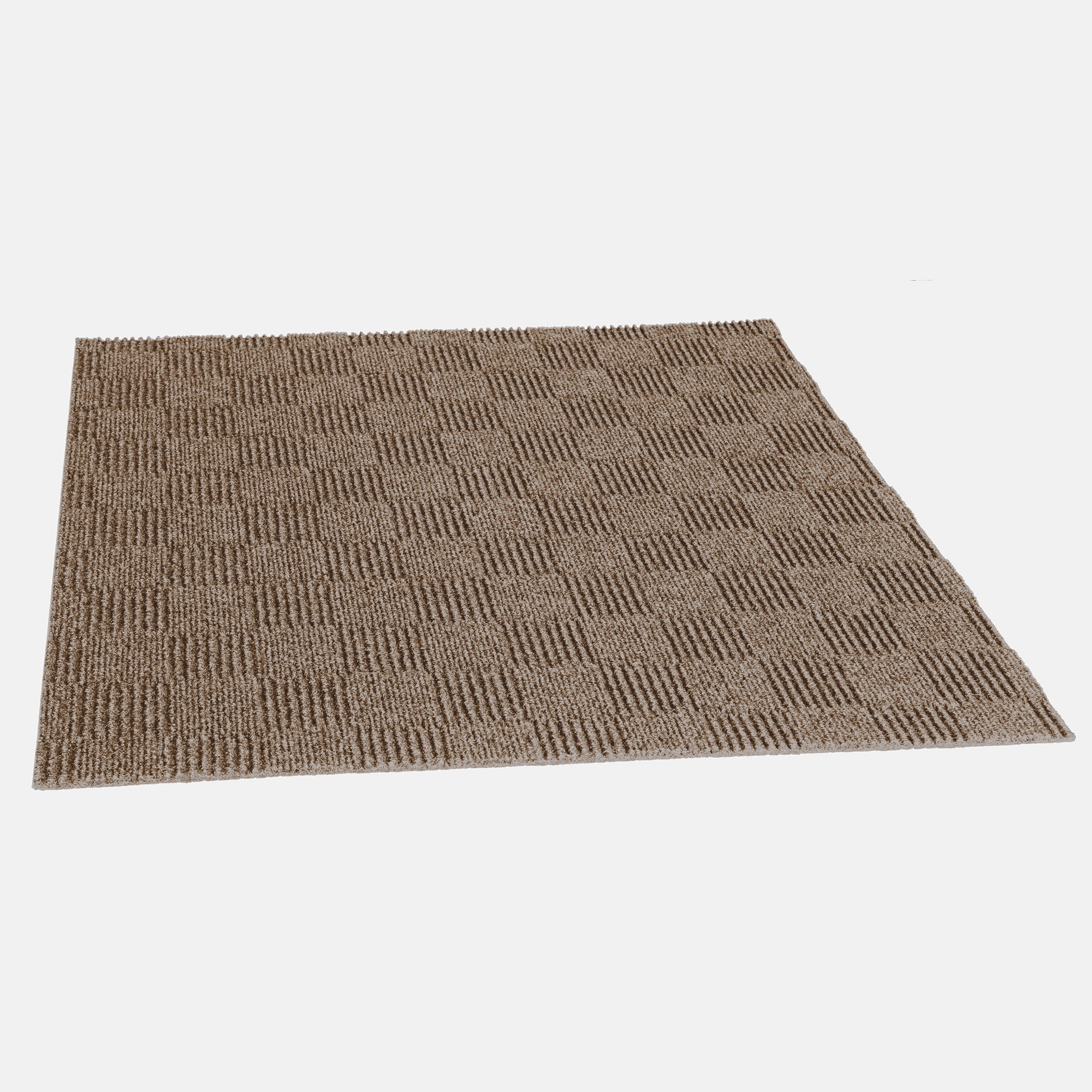 Foss Floors Chestnut 24'√¢¬Ä¬ô x 24√¢¬Ä¬ô' Peel and Stick Indoor/Outdoor Masonry Carpet Tile 60 sq ft 15 Piece