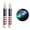 Multicolor, variant on Remote Control Electronic Candle 6 Pcs, Patriotic Flag Flameless LED Candle with Timer, Yellow Flicker
