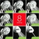 thumbnail image 4 of High Pressure 8-mode Handheld Shower Head - Anti-clog Nozzles, Built-in Power Wash to Clean Tub, Tile & Pets, Extra Long 6 ft. Stainless Steel Hose, W, 4 of 4