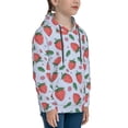 thumbnail image 3 of Daiia Strawberries for Boys Fashion Hoodies & Sweatshirts with Kangaroo Pocket,Hooded Sweatshirt for Kid, Breathable& Moisture Wicking-Large, 3 of 6