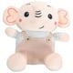 thumbnail image 1 of KAKOWELY Precioso elefante de peluche, animal de dibujos animados, peluche de elefante, muñeca de peluche sin cola, 1 of 5