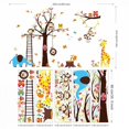 thumbnail image 2 of Pegatinas de pared de animales de árbol grande para habitación de niños, decoración del hogar, mono, búho, zoológico, dibujos animados diy, calcomanía para el hogar para niños y bebés, arte mural Adepaton 2022225, 2 of 8