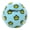 Blue Lage Ball, variant on Tuffy® - Mighty® 2 Pack Bone & Medium Ball Dog Toys: Ultra Durable Plush Toy with Multiple Layers & Reinforced Seams, Washable and Floats , Vinyl Ball & Fleece
