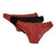 thumbnail image 1 of Bikini Secret Treasures para Dama, de Encaje Multicolor Talla G 3 Piezas, 1 of 4