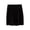 #01 Black 【Mix & Match: Stock Up on Your Favorite Colors】, variant on Women's Plus Size Elastic Waist Shorts, Soft Solid Color Polyester, Tummy Control Pull On Design, Comfortable Stretch Mid Waist Casual Bottoms, Everyday Summer Wear, | TruBelle,Black 3XL