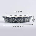 thumbnail image 2 of Ceramic Pie Dish Pie Plate Deep Dish Non-Stick Pie Pans for Baking, 2 of 7