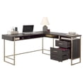 thumbnail image 2 of Sauder Walter Heights L Desk, Blade Walnut Finish, 2 of 2