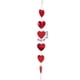 thumbnail image 2 of Decoraciones para el día de San Valentín, adornos para el día de San Valentín, regalos para el día de San Valentín, decoración de techo para el día de San Valentín, corazón adornado, corazón colgante, 2 of 8