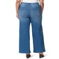 thumbnail image 3 of Gloria Vanderbilt Swan Series Women's Plus Wide Leg Jean, Sizes 16W-24W, 3 of 5