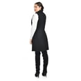 thumbnail image 3 of Chaleco con solapa Roman Fashion /Juvenil, 2953 (Negro) negro XG, 3 of 6