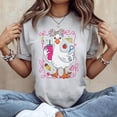 thumbnail image 3 of Silly Teacher Goose Shirt, Back To School Shirt Men’s And Women’s Graphic Tee 100% Cotton by TBun, Full Sizes S-5XL, 3 of 5