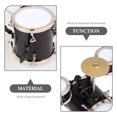 thumbnail image 3 of Miniature Drum Model Mini Drum Model Doll House Miniature Drum Mini Instrument Prop, 3 of 8