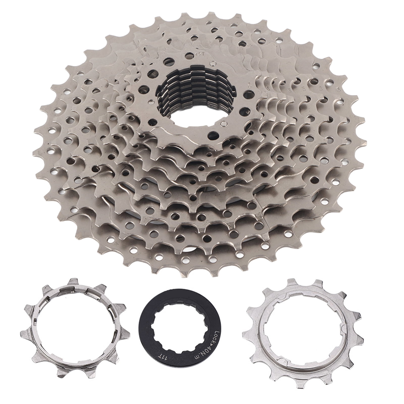 9 10 11 12 Vitesse 32 36 42 46T Velo de Route Roue Libre Cassette Pignon Velo Accessoires de Remplacement10S 11 36T