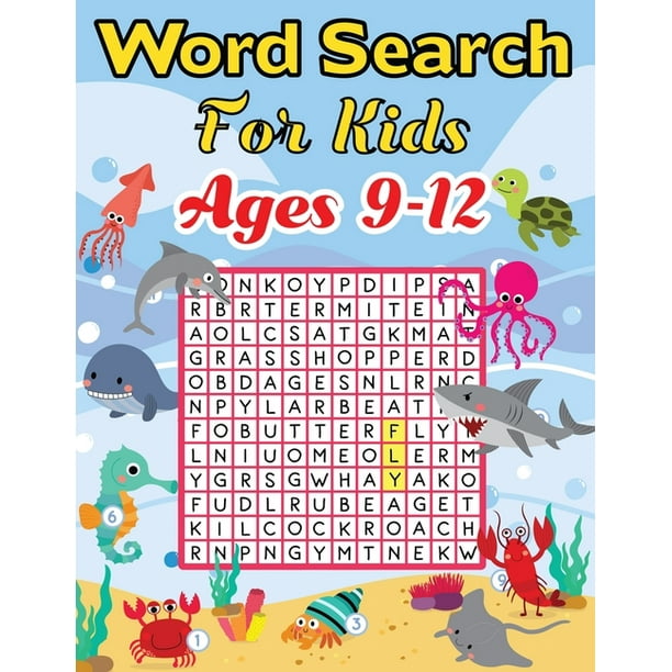 word search for kids ages 9 12 kindergarten to 1st grade search find word puzzles and more walmart com