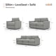 thumbnail image 2 of Set 3 piezas Adapti Sofá + Sillón Seccional Modular + Loveseat | Gris Niebla, 2 of 9