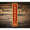 thumbnail image 2 of Chevrolet Self Serve Chevy Garage Aluminum Metal Decor Sign - 4x18 inches, 2 of 4