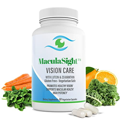 MaculaSight Vision Care Eye Vitamins for Macular Degeneration Lutein