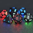 thumbnail image 3 of 7pcs-Set LED Electronic Dice with D4-D20 Glow LED Cubes Perfect for DND Paper Games - Compatible with All Dice Types, Tricky and Cute Item, 3 of 13