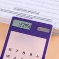 thumbnail image 3 of TABLZONE Portable Solar Calculator with Transparent Touchscreen, Lightweight and for Office, School, and Home Use, 3 of 8