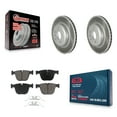 thumbnail image 1 of Transit Auto Rear Coated Disc Brake Rotors and Ceramic Pads Kit for Car BMW 535i GT xDrive 740Li 740i ActiveHybrid 7 KGC-102183, 1 of 11