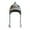 Grey, variant on and Cozy Braid Hat for Cats Breathable Soft Comfort Wearable Indoor Outdoor Accessory Pet Hat