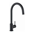 thumbnail image 1 of Black kitchen faucet, 1 of 5