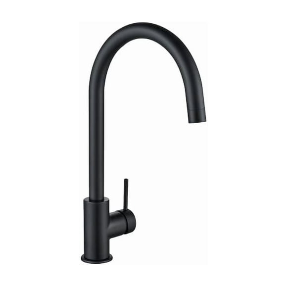 Black kitchen faucet